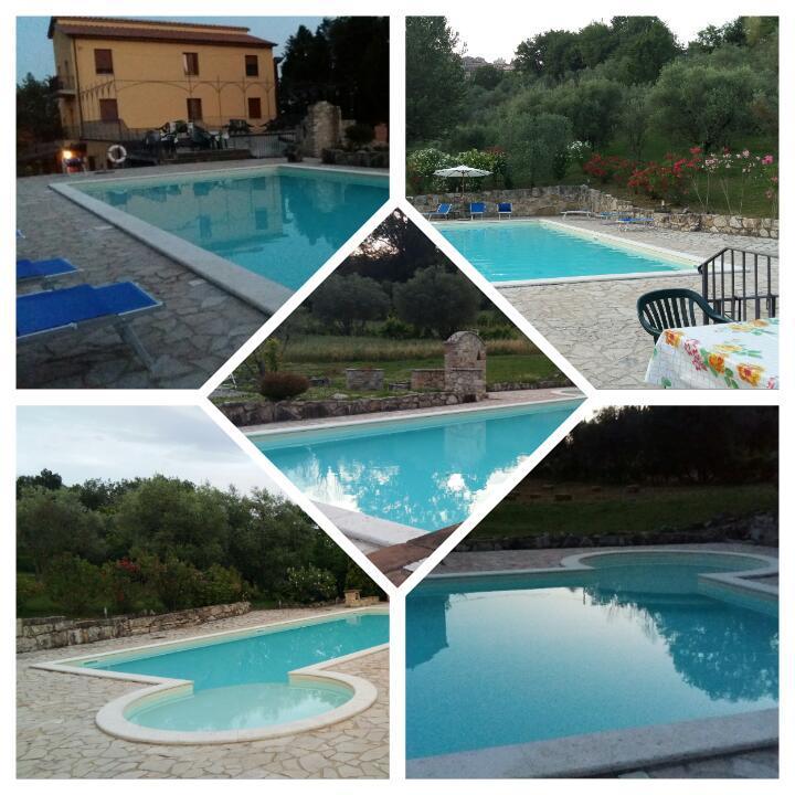 Вилла Agriturismo Poponi Тоди Экстерьер фото